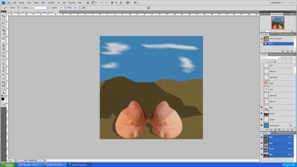 Creation of Alien Turtle Armor: Step 4